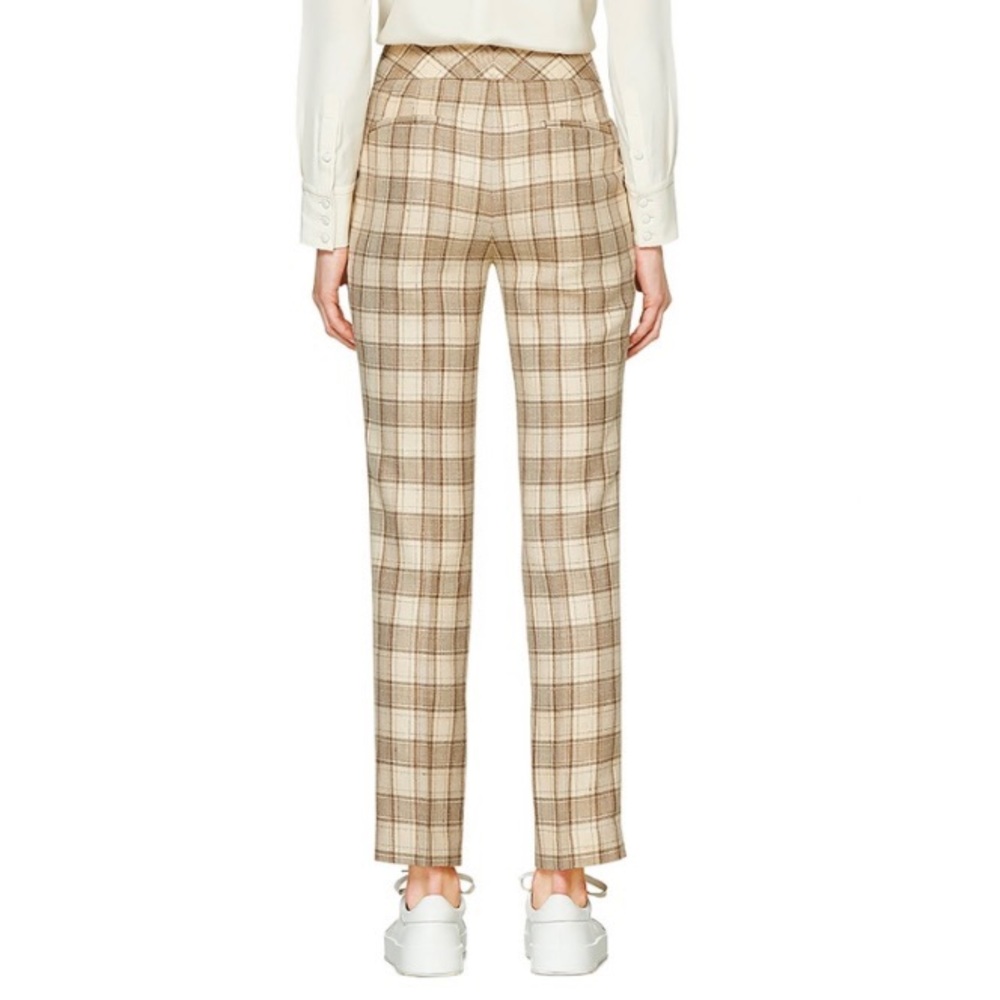 SUISTUDIO Lane Classic Check High Waist Trouser - Picture 10 of 15